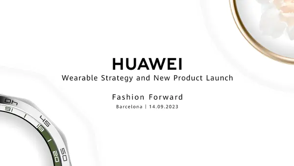 Huawei to unveil Watch GT 4 smartwatch on September 14, explore new wearable products