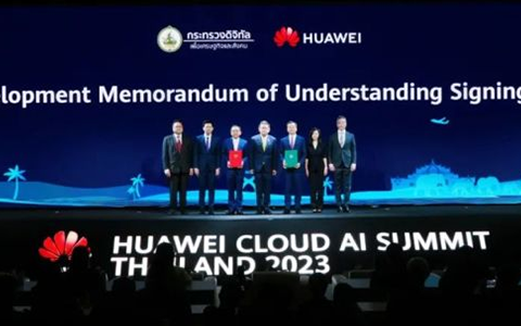 Huawei partners with Thailand's Ministry of Digital Economy and Society to build a regional AI hub