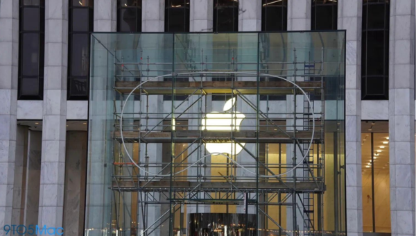 Apple's U.S. retail store logos wear "goggles" in anticipation of Vision Pro headset launch