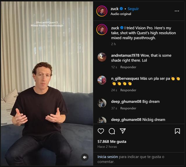 Zuckerberg rebuts Apple's Vision Pro overpriced-is-quality theory, pushes Meta Quest 3
